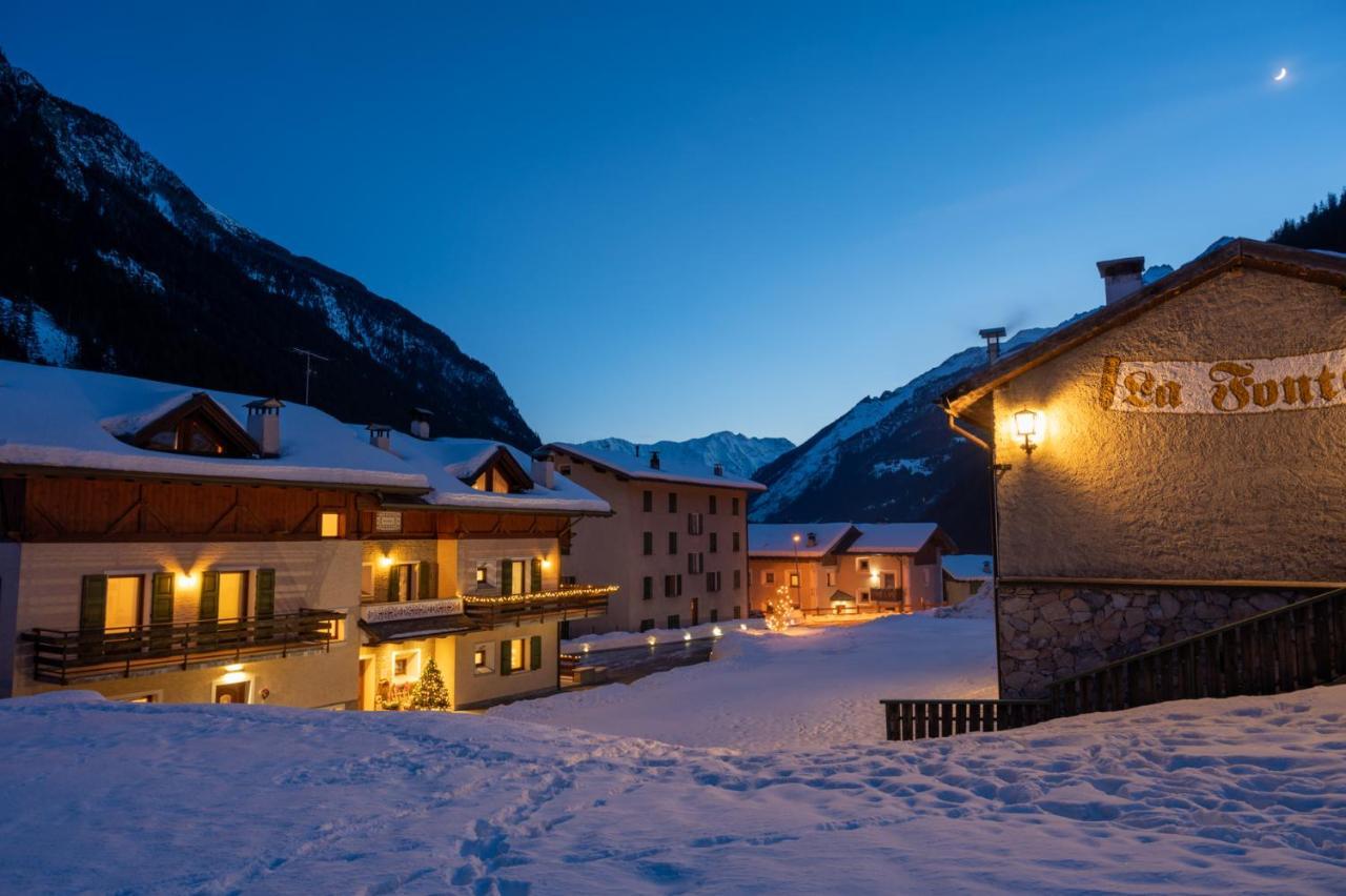 Ferienwohnung Casa Le Rondini Valdisotto Exterior foto