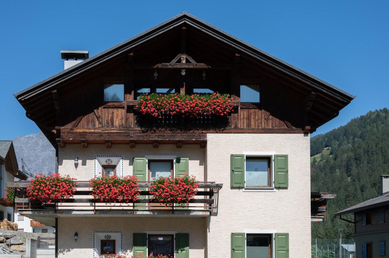 Ferienwohnung Casa Le Rondini Valdisotto Exterior foto